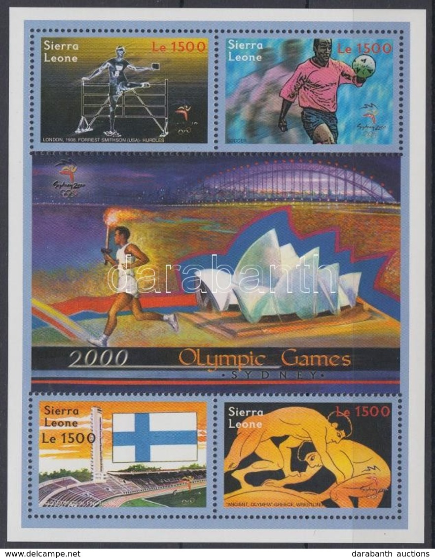 ** 2000 Olimpia Sydney Kisív Mi 3545-3548 - Autres & Non Classés