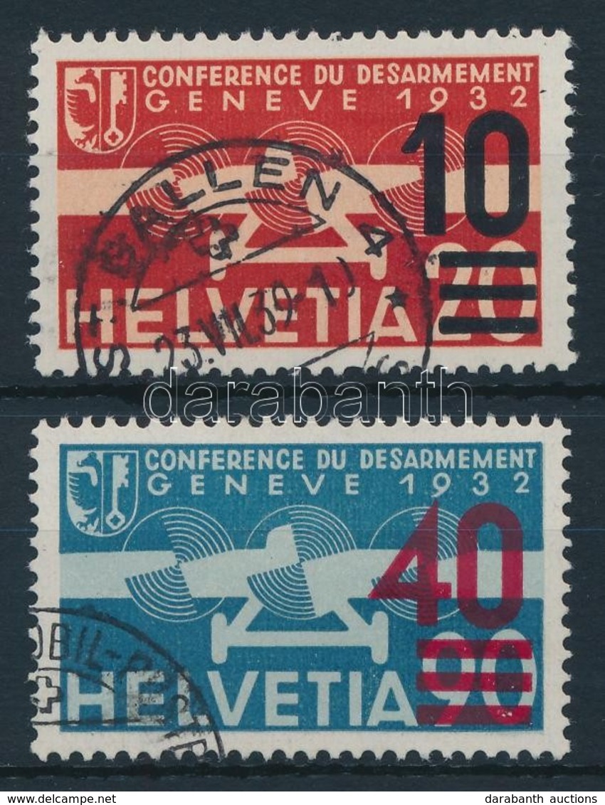 O 1936 Légiposta,
Airmail
Mi 291 + 293 - Altri & Non Classificati