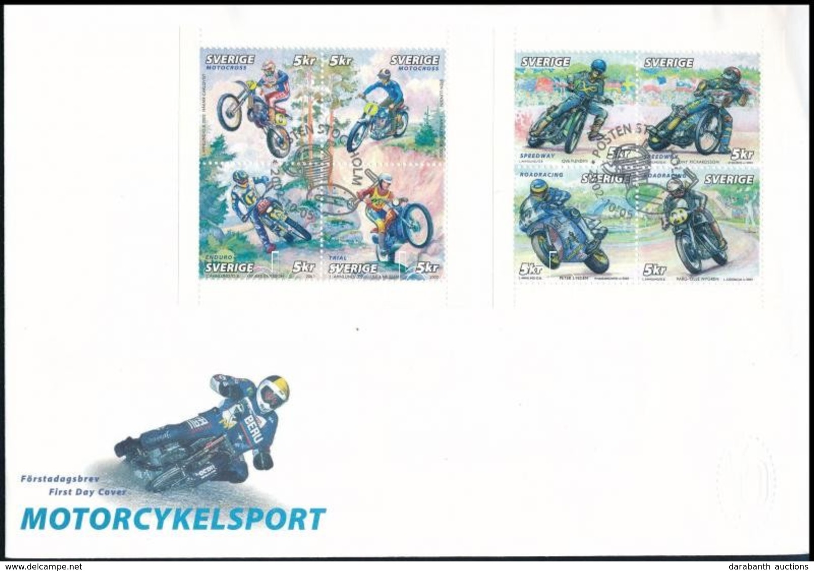 2002 Motorsport Sor Mi 2312-231 FDC-n - Autres & Non Classés