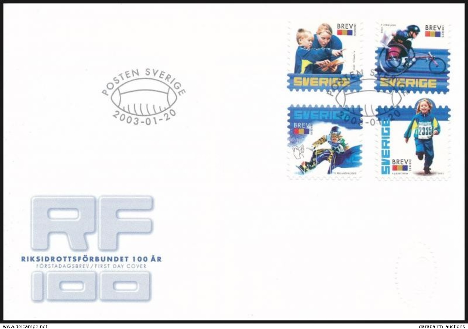 2003 Sport Sor Mi 2334-2337 FDC-n - Altri & Non Classificati