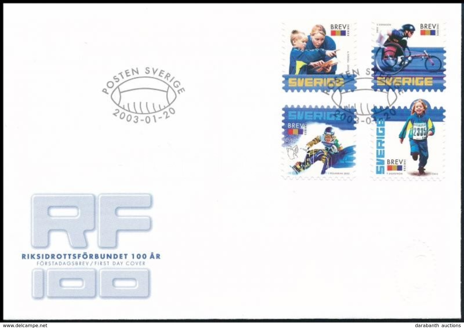 2003 Sport Sor Mi 2334-2337 FDC-n - Altri & Non Classificati