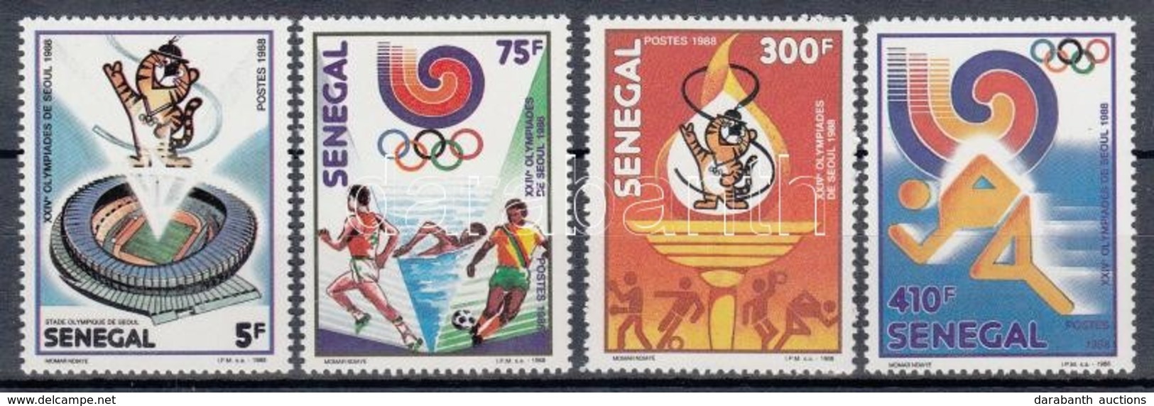 ** 1988 Nyári Olimpia Sor Mi 983-986 - Altri & Non Classificati