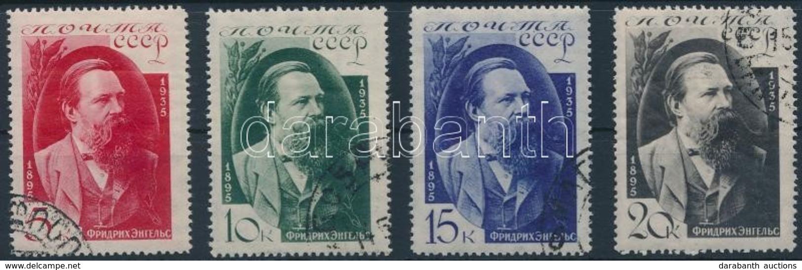 O 1935 Marx Sor,
Marx Set
Mi 523-526 - Altri & Non Classificati