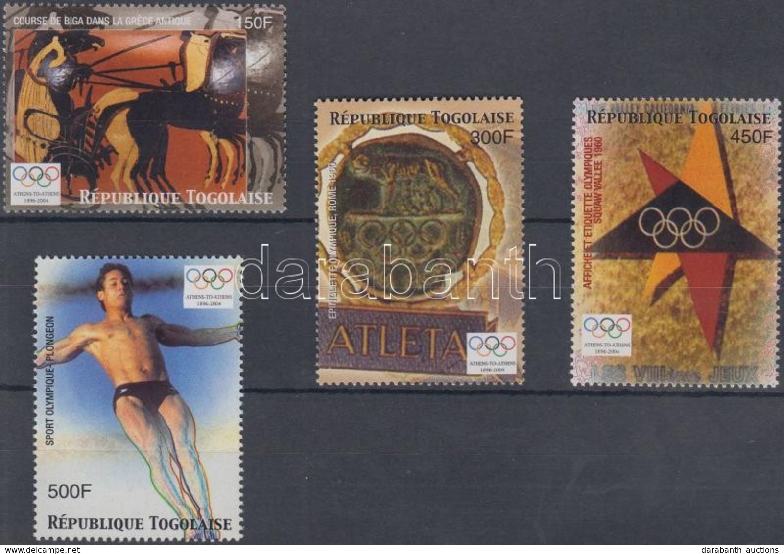 ** 2004 Nyári Olimpia, Athén Sor Mi 3249-3252 - Altri & Non Classificati