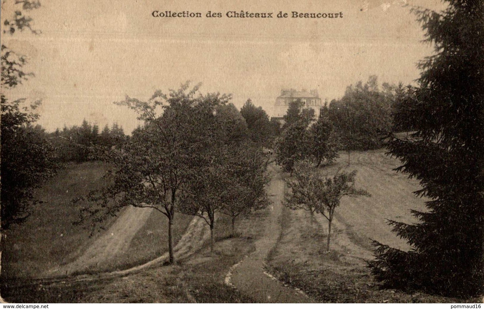 CPA Collection Des Châteaux De Beaucourt - Beaucourt