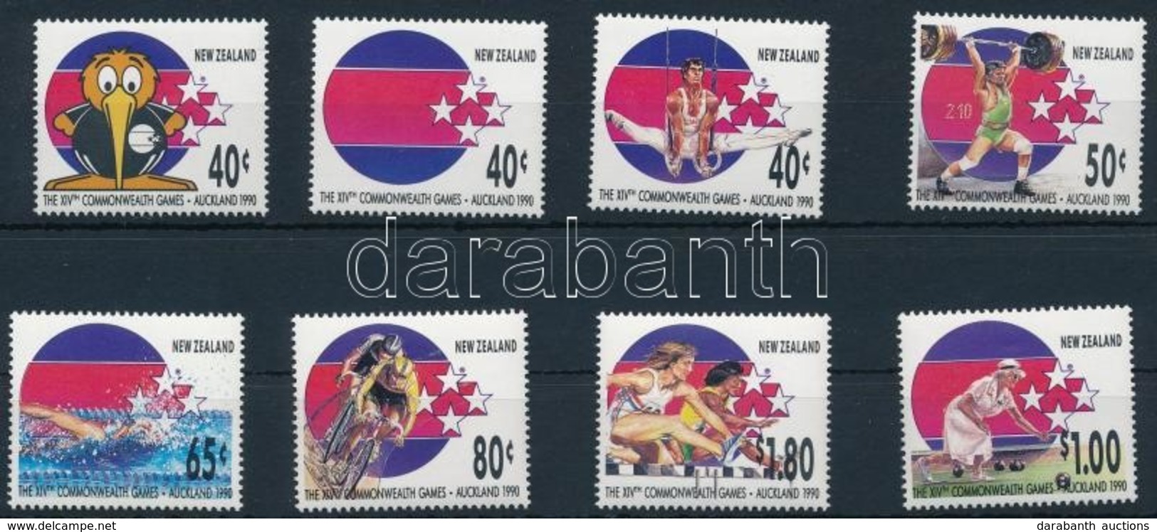 ** 1989 Nemzetközi Játékok, Auckland Sor Mi 1094-1101 - Otros & Sin Clasificación