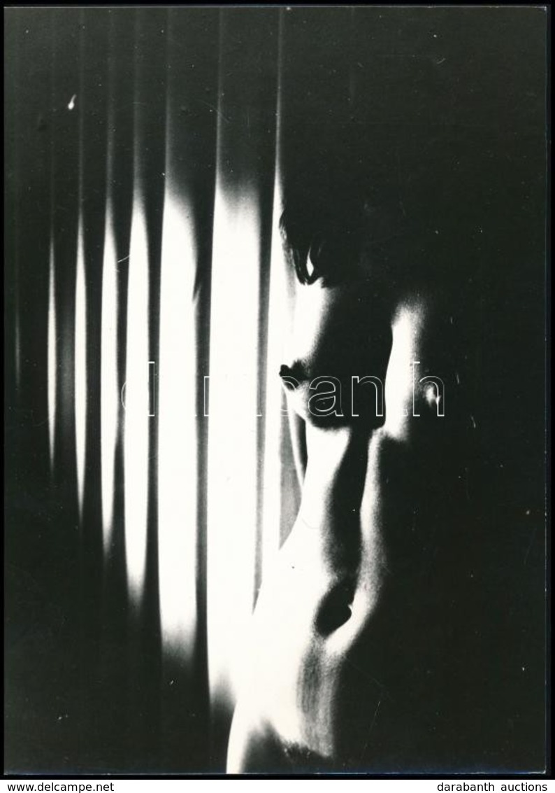 Cca 1978 Tatár Tibor Szegedi Fotóművésztől 2 Db Jelzés Nélküli Vintage Aktfotó, 24x18 Cm és 24x17 Cm - Altri & Non Classificati