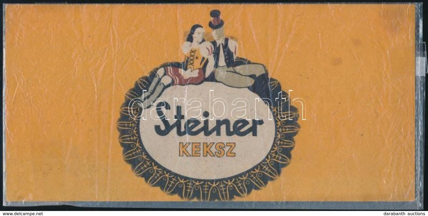 Steiner Keksz Papír Csomagolás, 25×12,5 Cm - Publicités