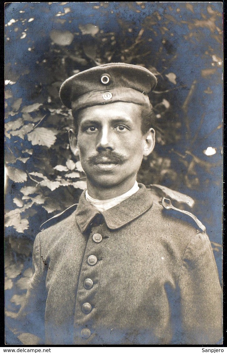 POSTKARTE PHOTOGRAPH ORIGINAL WW1 GERMAN SOLDIER - Altri & Non Classificati