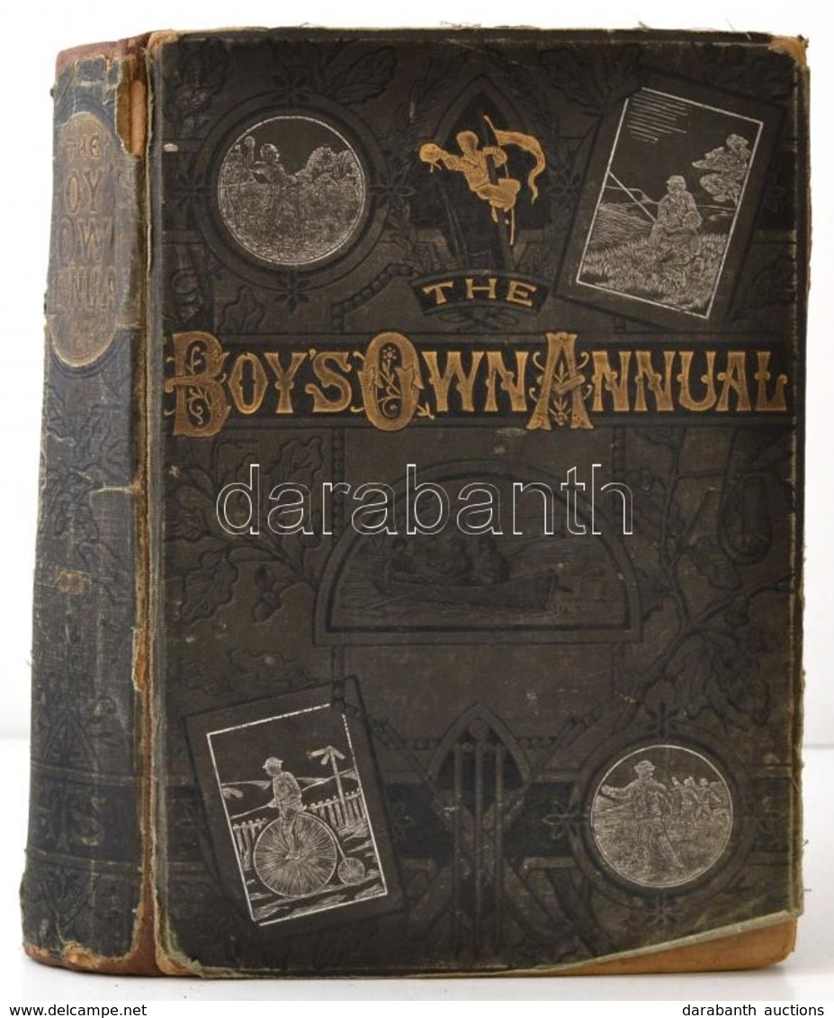 1879-1880 The Boy's Own Paper. II. évf. No.38-89. London, Leisure Hour. Angol Nyelven. Rengeteg Illusztrációval, Közte N - Non Classés