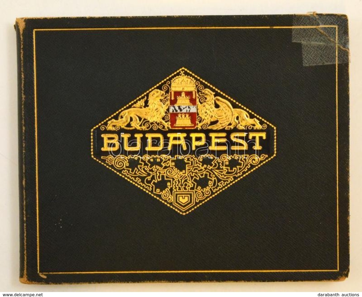 Cca 1900 Budapest Képes Album Magyar-német-angol Nyelvű Bevezetővel, Rendkívül Gazdag Képanyaggal. é.n. Hornyánszky. 16  - Non Classés