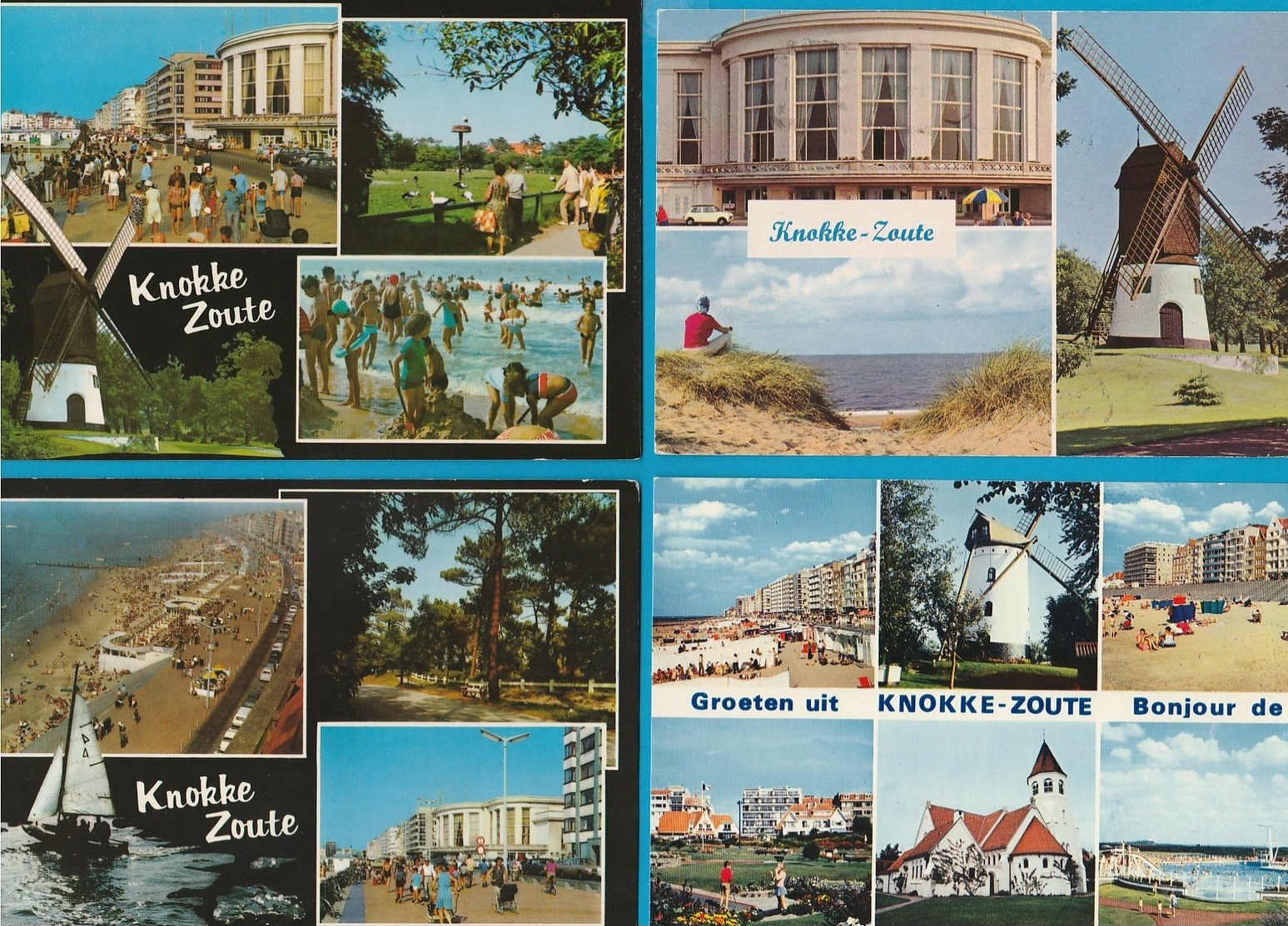 BELGIË Groeten Uit, Bonjour De, Lot Van 60 Postkaarten, Cartes Postales - 5 - 99 Postkaarten