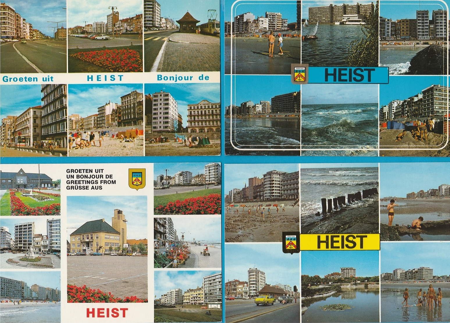 BELGIË Groeten Uit, Bonjour De, Lot Van 60 Postkaarten, Cartes Postales - 5 - 99 Postkaarten