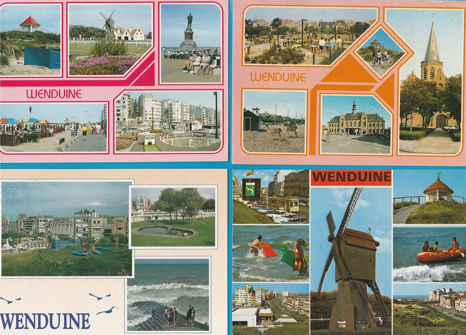 BELGIË Groeten uit, Bonjour de, Lot van 60 Postkaarten, Cartes Postales