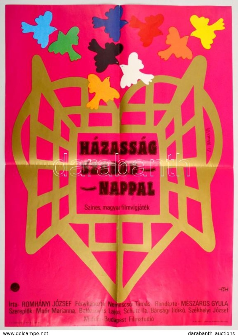 Házasság Szabadnappal C. Film Plakátja. 40x60 Cm - Altri & Non Classificati