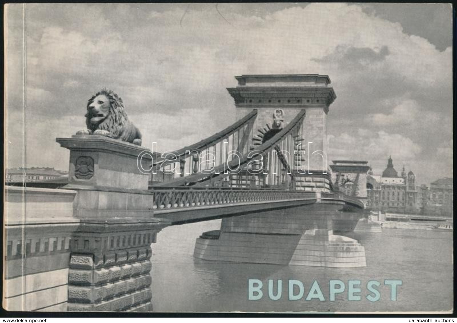 Cca 1950 Budapest Nevezetességeit Bemutató Képes Füzet, Benne Térképekkel Is. 64p. 22x14 Cm - Non Classés