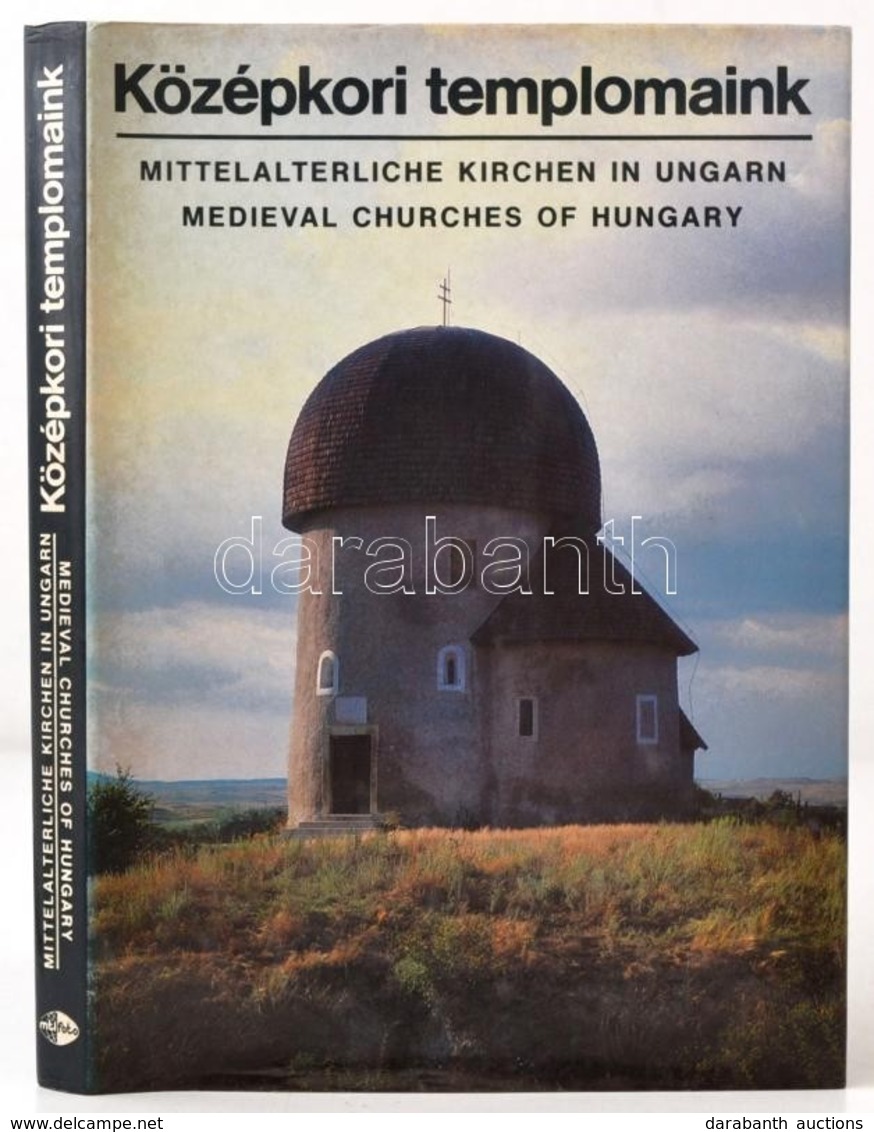 Kriszt György: Középkori Templomaink. Dobos Lajos Képeivel. Bp., 1990, MTI. Gazdag Képanyaggal, Magyar, Angol és Német N - Non Classés