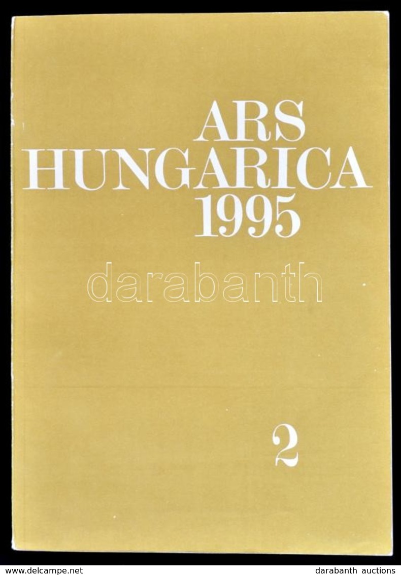 Ars Hungarica XXIII. évf. 1995/2. Szám - Non Classés