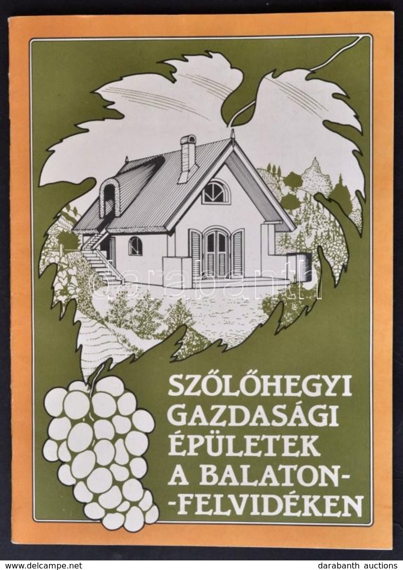 Kiss János: Szőlőhegyi Gazdasági épületek A Balaton-felvidéken. Bp.,1992, Építésügyi Tájékoztatási Központ. Kiadói Papír - Non Classificati