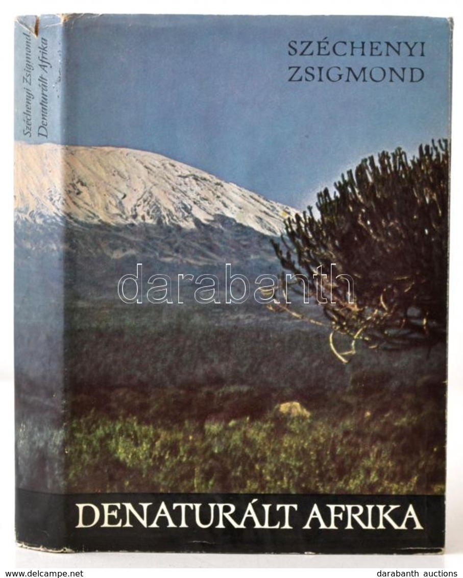 Széchenyi Zsigmond: Denaturált Afrika. Bp., 1968, Szépirodalmi. Első Kiadás! Kiadói Félvászonkötés, Kiadói Papír Védőbor - Non Classés