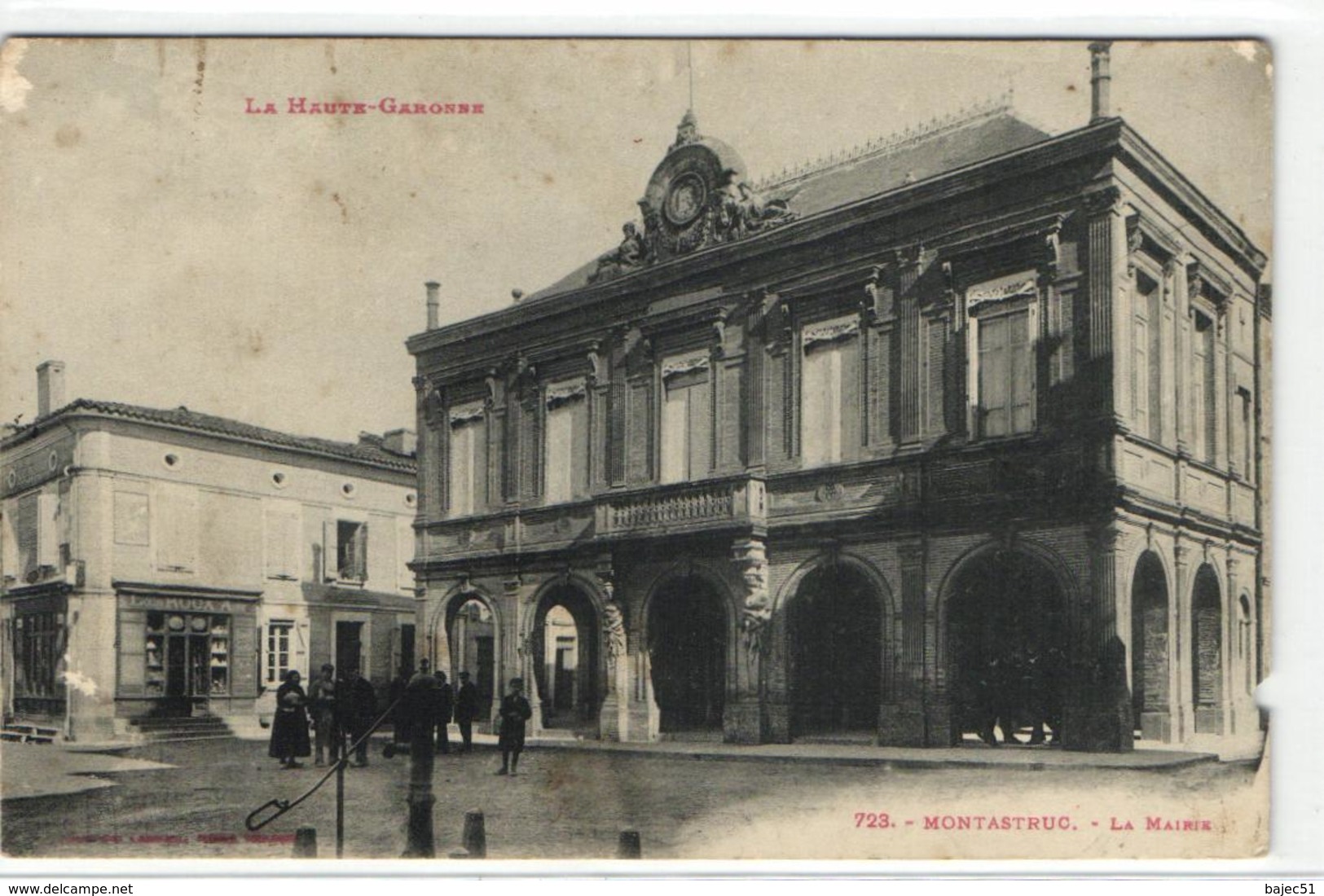 1 Cpa Montastruc - La Mairie - Montastruc-la-Conseillère