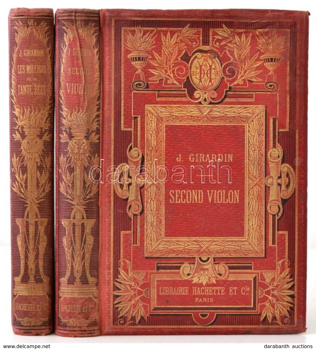 J. Girardin: Les Millions De La Tante Zézé. Paris, 1884, Librairie Hachette Et C. Szövegközti és Egészoldalas Illusztrác - Autres & Non Classés