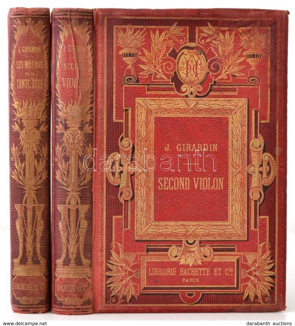 J. Girardin: Les Millions De La Tante Zézé. Paris, 1884, Librairie Hachette Et C. Szövegközti és Egészoldalas Illusztrác - Altri & Non Classificati