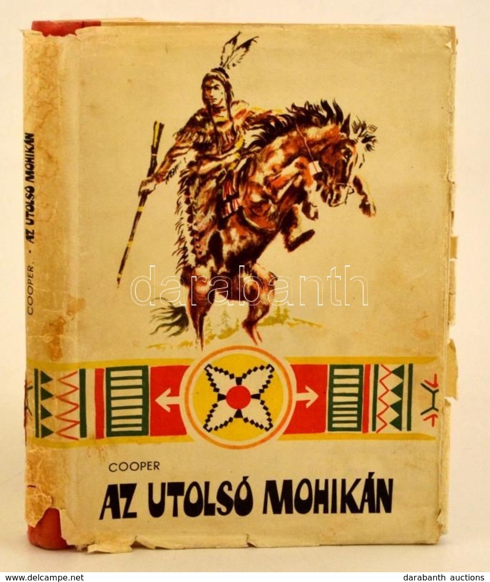 James Fenimore Cooper: Az Utolsó Mohikán. Fordította: Réz Ádám. Sztojnics Mirko Rajzaival. Újvidék, 1959, Forum. Kiadói  - Non Classificati