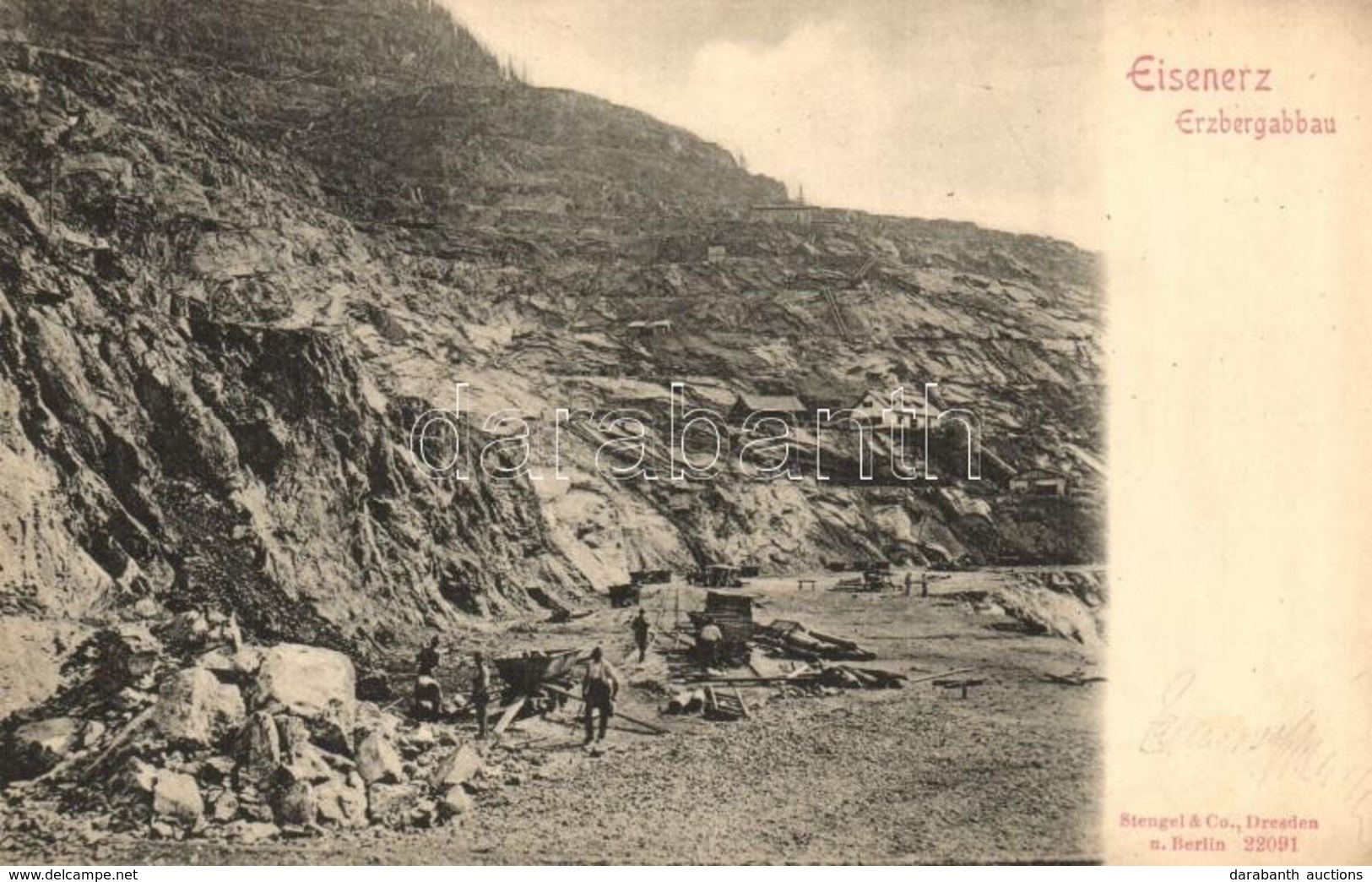 ** 6 Db RÉGI Külföldi Városképes Lap: Bányák / 6  Pre-1945 European Town-view Postcards; Mines - Non Classés