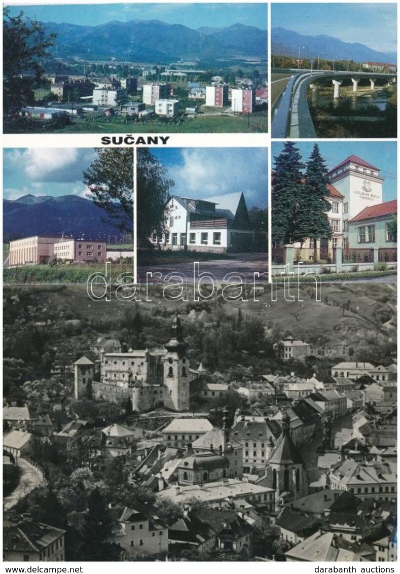 ** * 43 Db MODERN Csehszlovák Városképes Lap / 43 Modern Czechoslovakian Town-view Postcards - Non Classés
