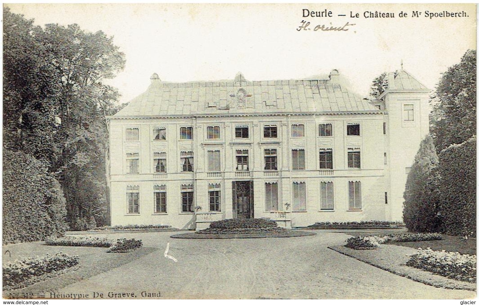 DEURLE - St Martens Latem - Le Château De Mr Spoelberch - N° 512 De Graeve Gand - Sint-Martens-Latem