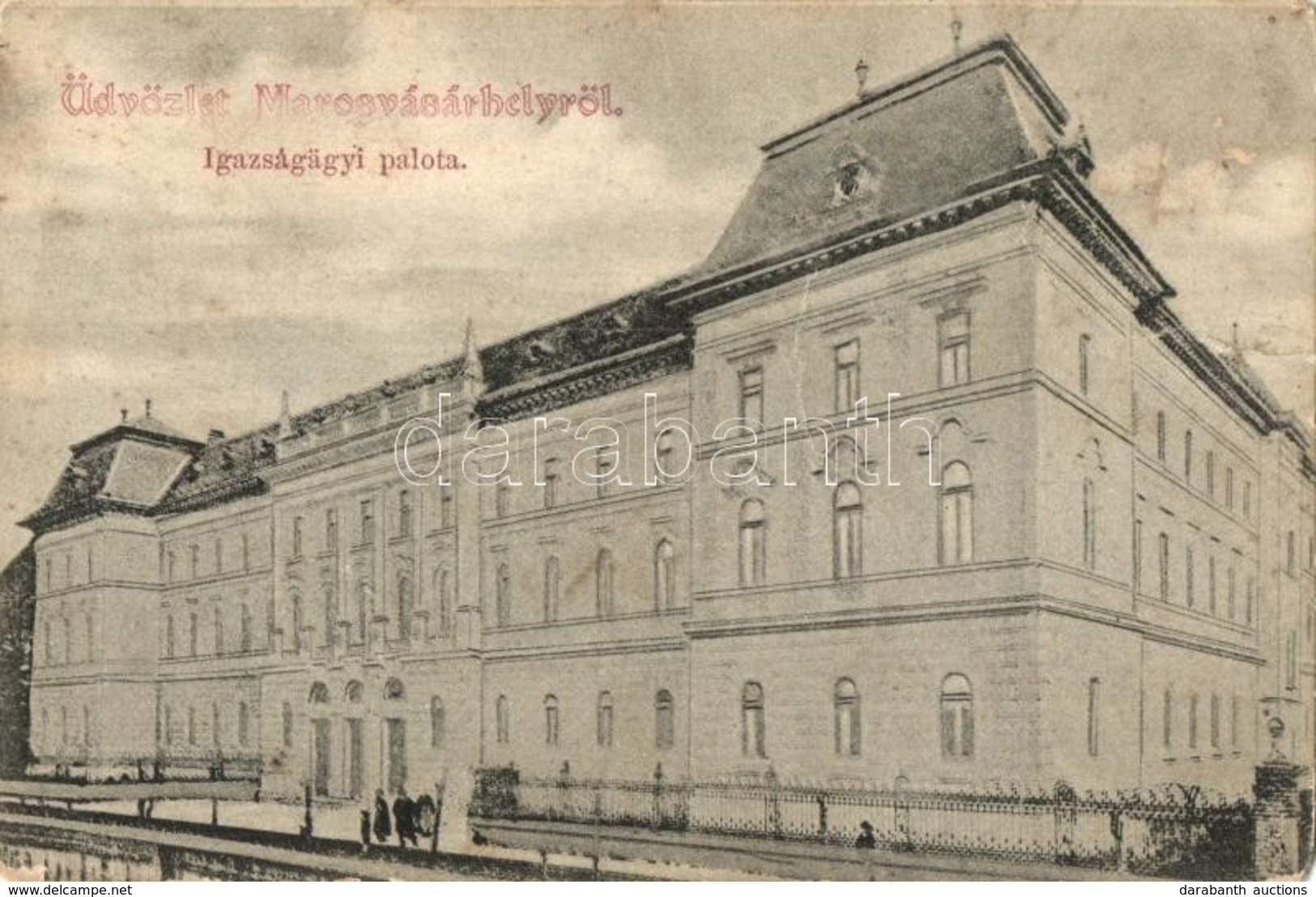 * T3/T4 Marosvásárhely, Targu Mures; Igazságügyi Palota / Palace Of Justice (r) - Non Classés