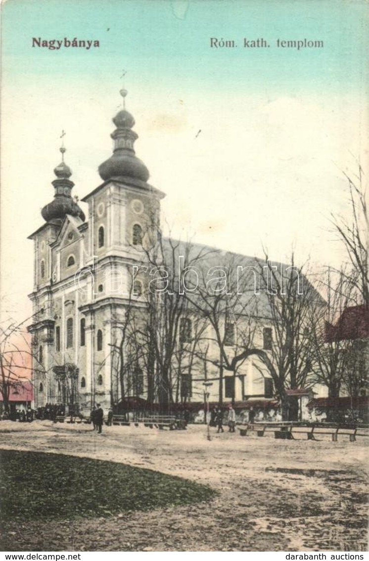 T2/T3 Nagybánya, Baia Mare; Római Katolikus Templom. Frankovits A. Kiadása / Roman Catholic Church - Non Classés