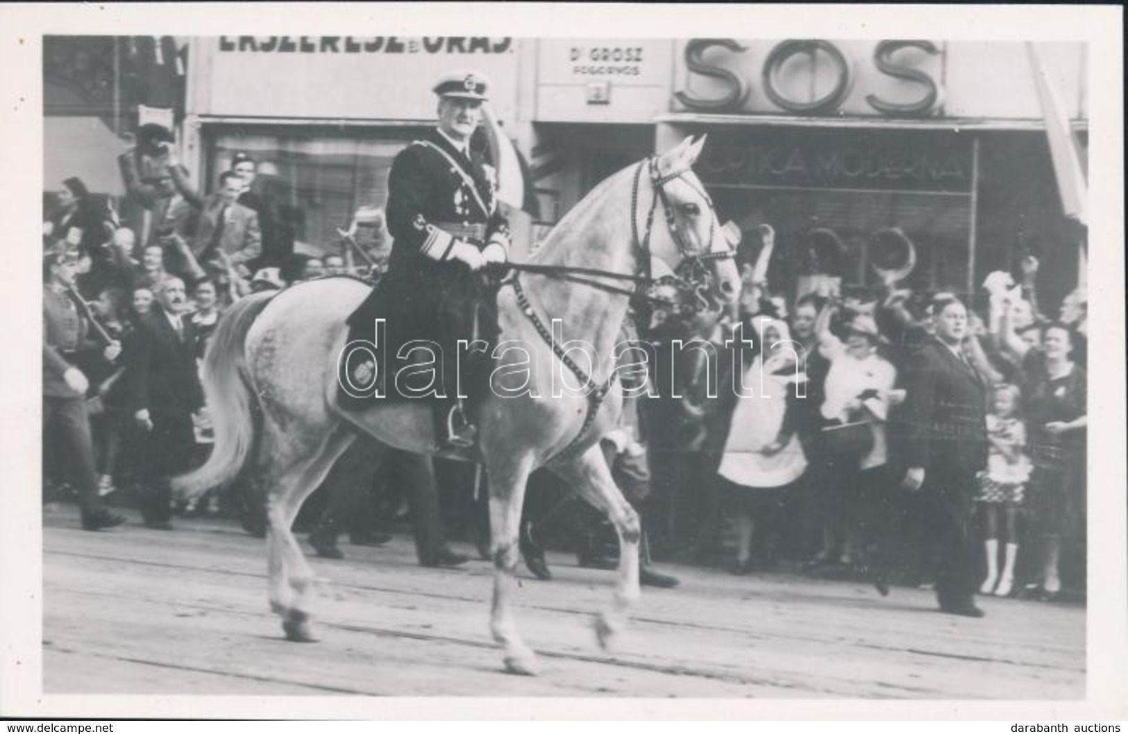 ** T1 1940 Nagyvárad, Oradea; Bevonulás, Horthy Miklós / Entry Of The Hungarian Troops - Non Classés