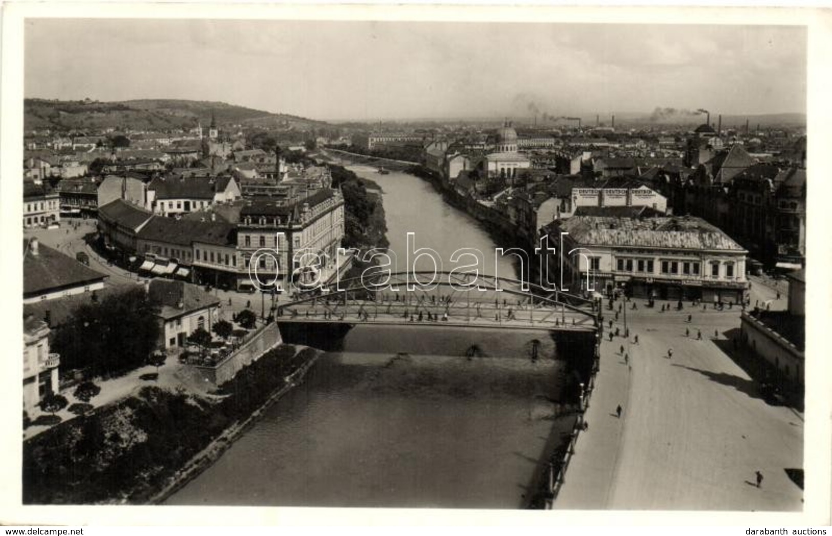 T2/T3 Nagyvárad, Oradea; Kőrös, Híd, Zsinagóga / River, Bridge, Synagogue (EK) - Non Classés