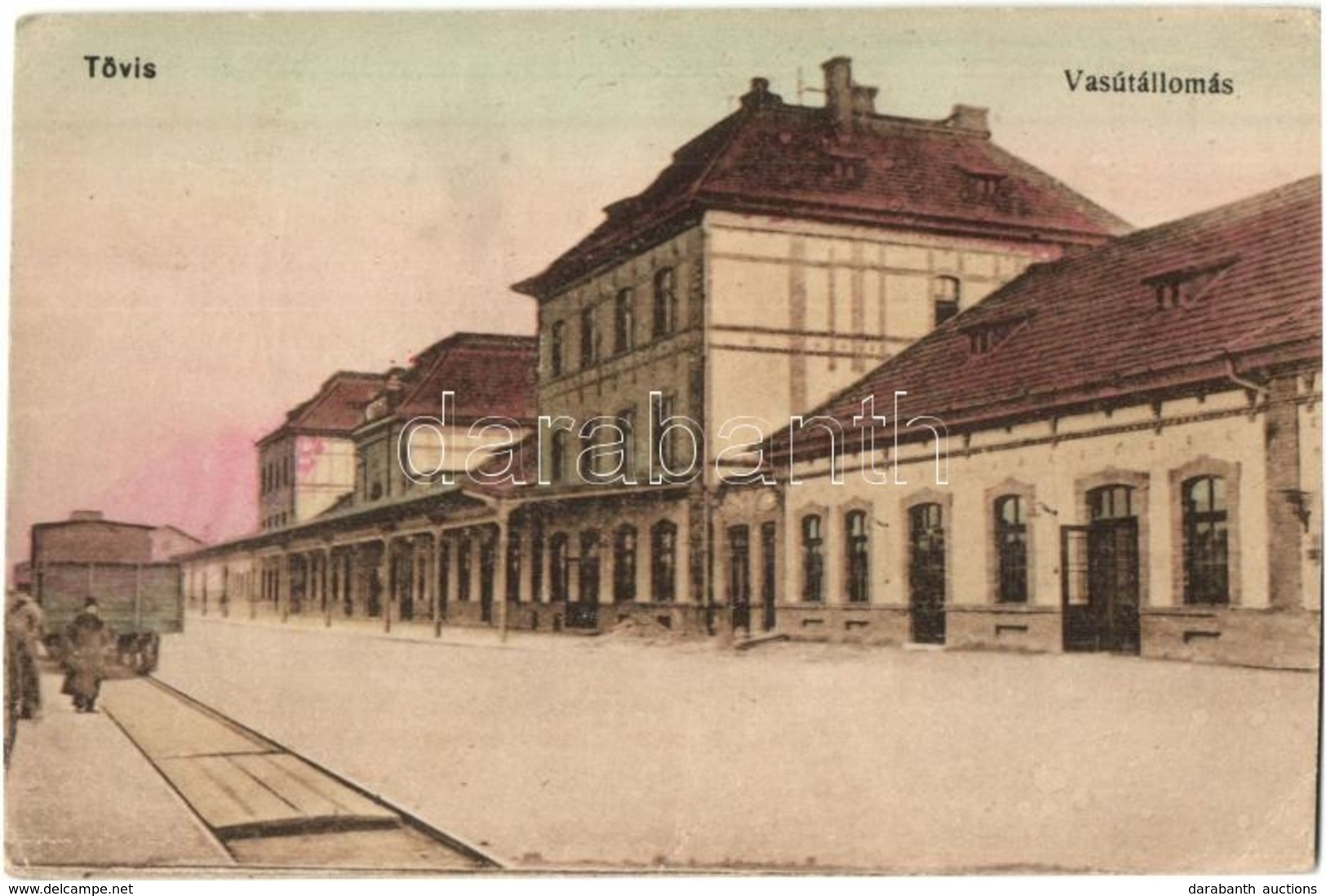 T2/T3 Tövis, Teius; Vasútállomás / Railway Station / Bahnhof (EK) - Non Classés