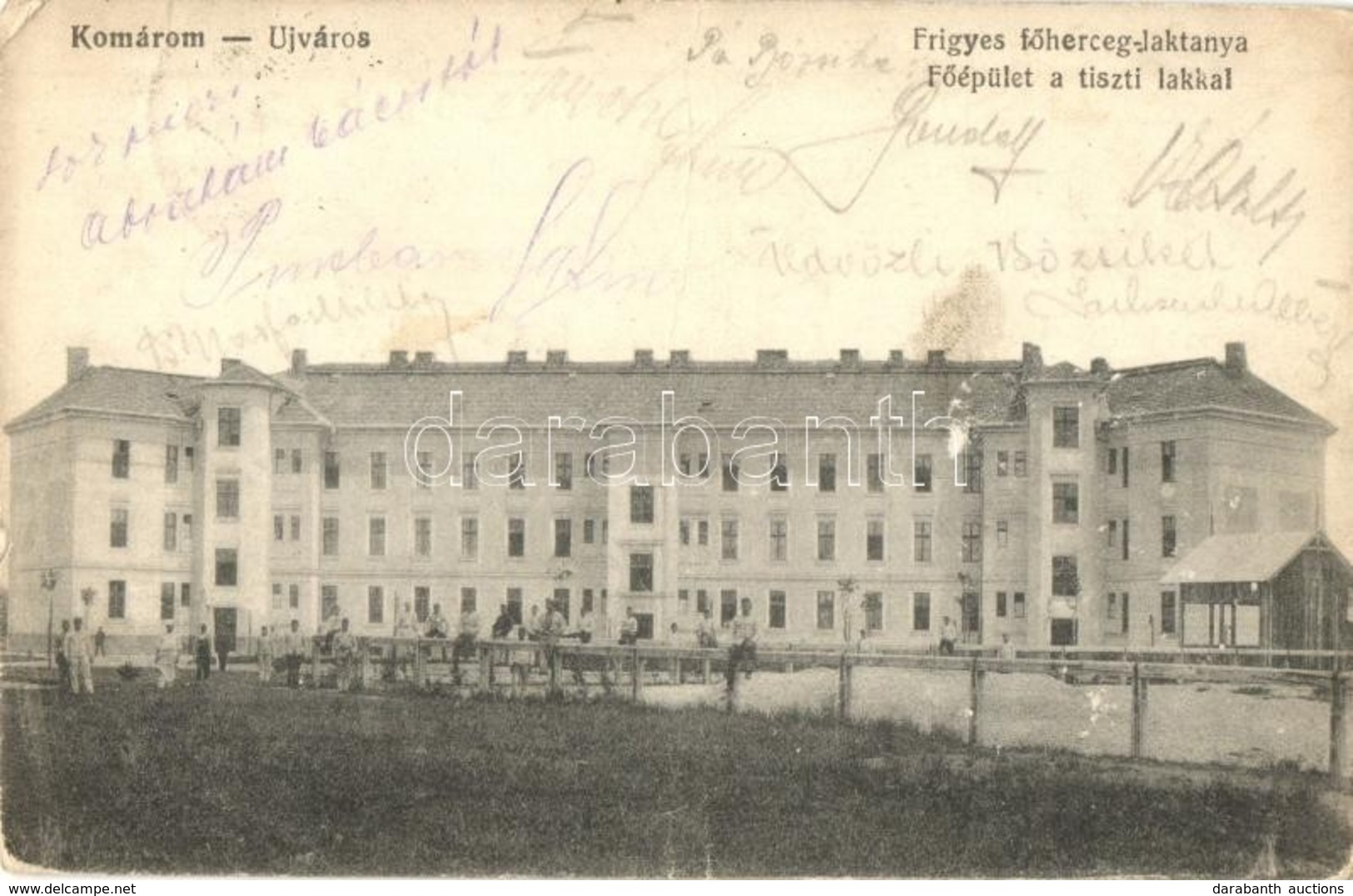 T2/T3 Komárom, Komárnó; Újváros, Frigyes Főherceg Laktanya / Military Barracks (EK) - Non Classés