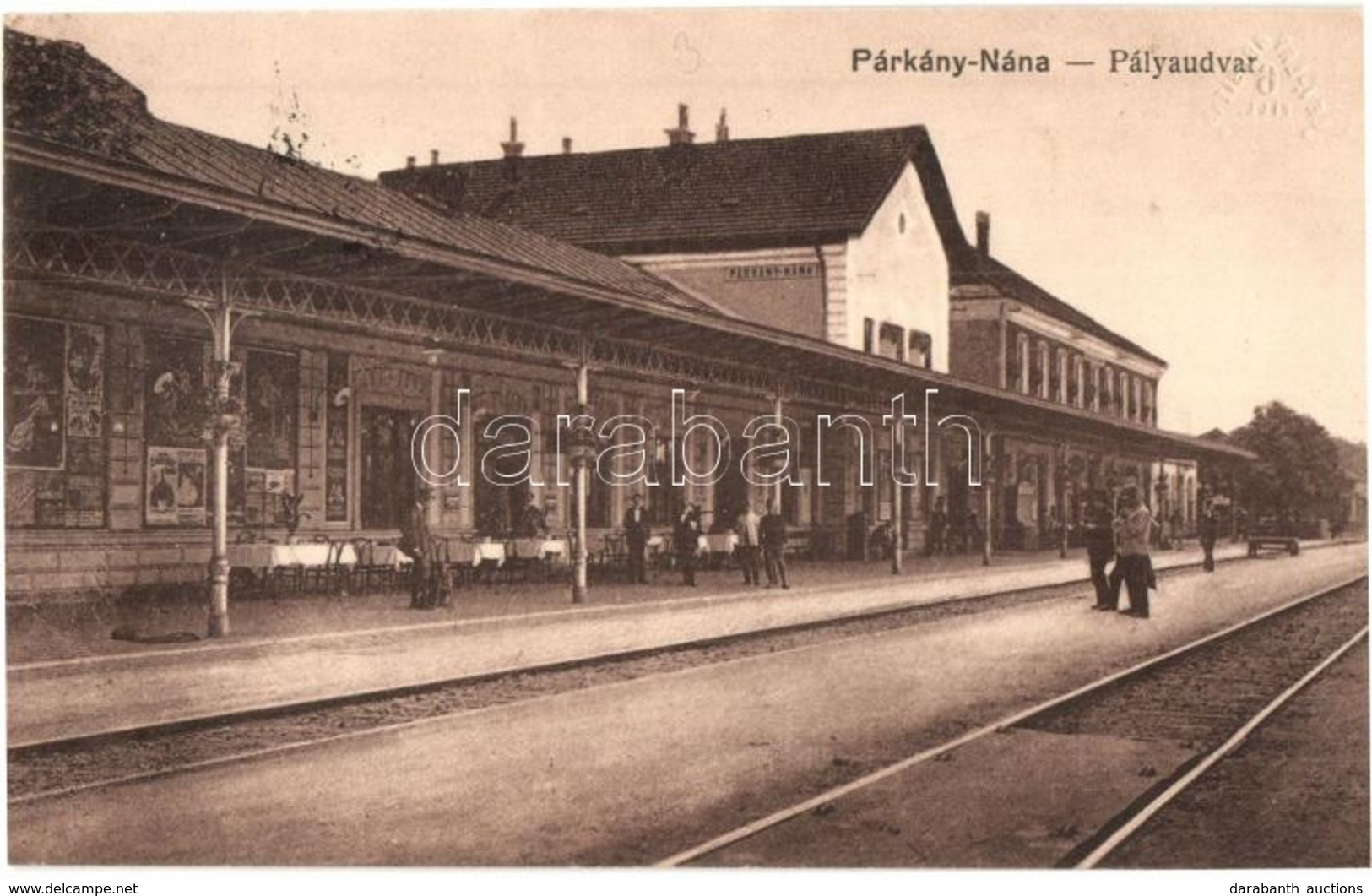 T2 Párkánynána, Párkány-Nána, Stúrovo; Vasútállomás / Bahnhof / Railway Station - Non Classés