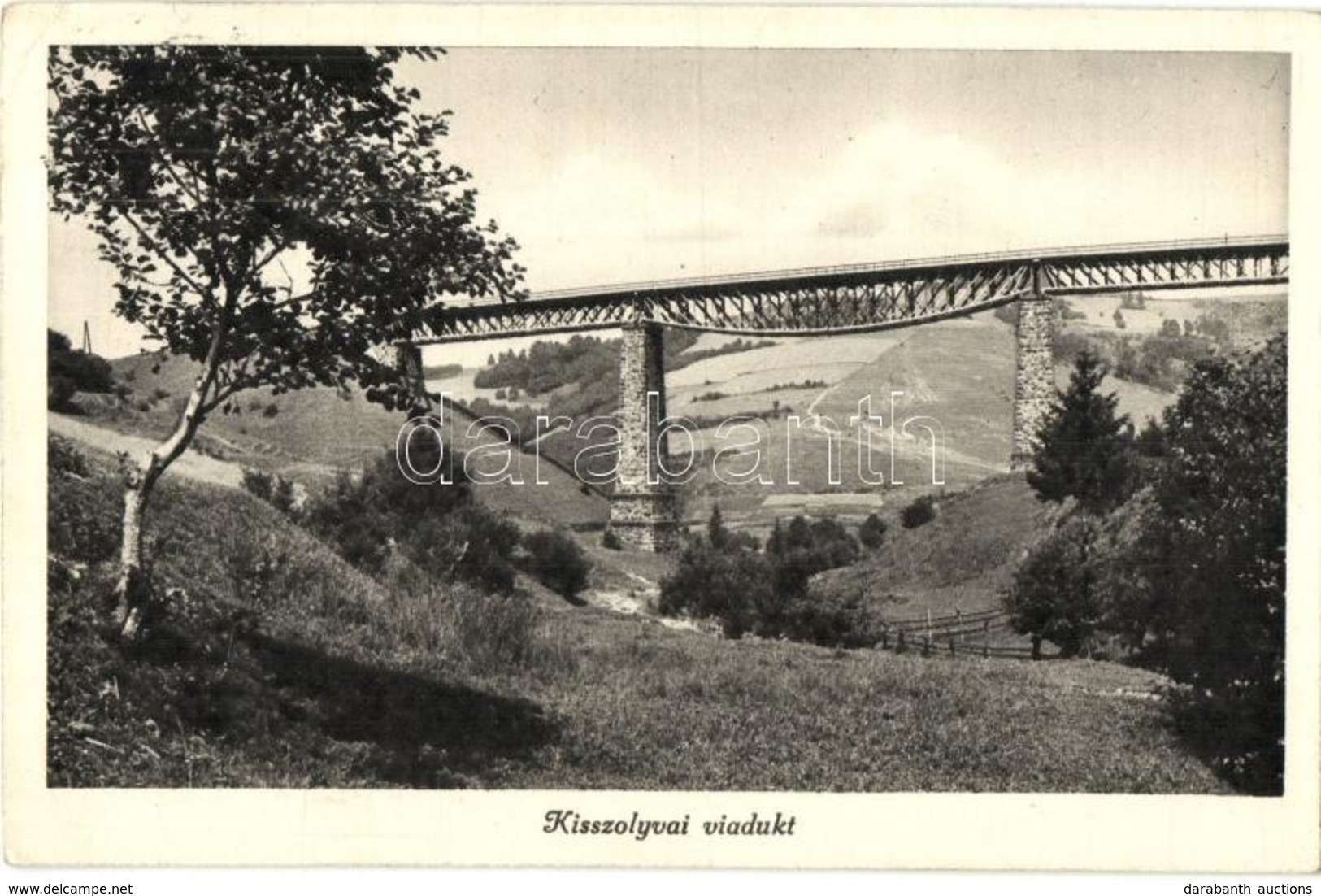 T2/T3 Kisszolyva, Szkotárszke, Skotarska; Vasúti Híd, Viadukt / Railway Bridge, Viaduct (EK) - Non Classés