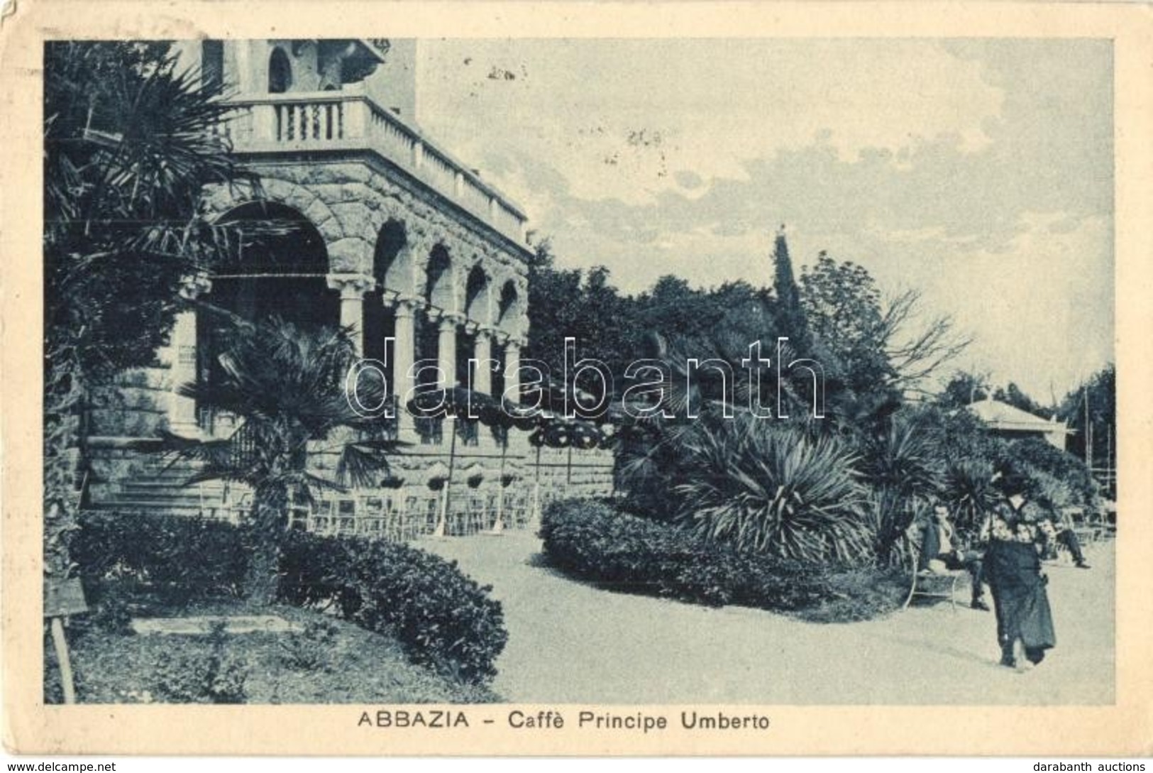 T2 Abbazia, Opatija; Caffé Principe Umberto / Café,  A. Dietrich - Non Classificati