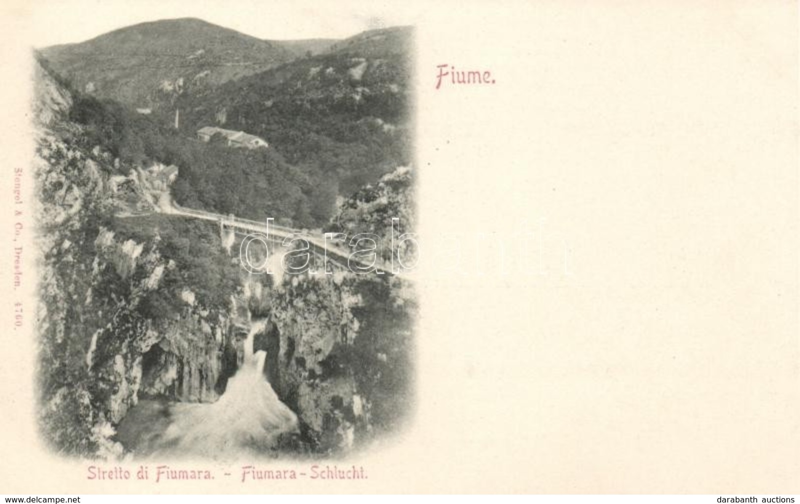 ** T1 Fiume, Stretto Di Fiumara, Fiumara-Schlucht - Non Classés