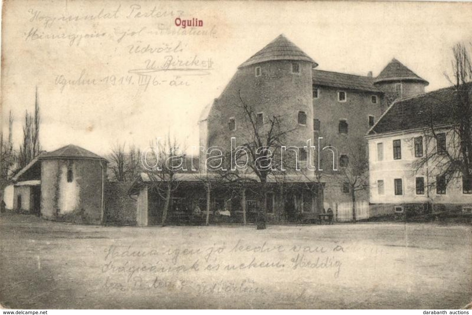 T2 Ogulin, Vár / Schloss / Castle - Non Classés