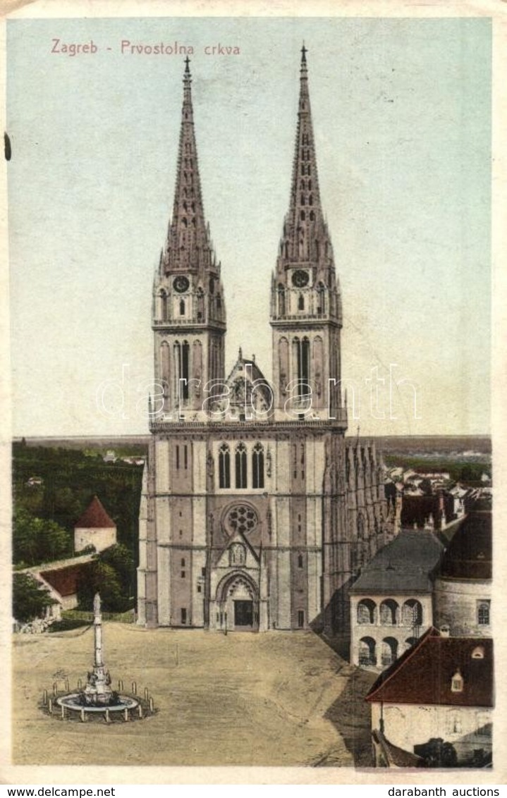 T2/T3 Zagreb, Prvostolna Crkva / Church  (EK) - Non Classés