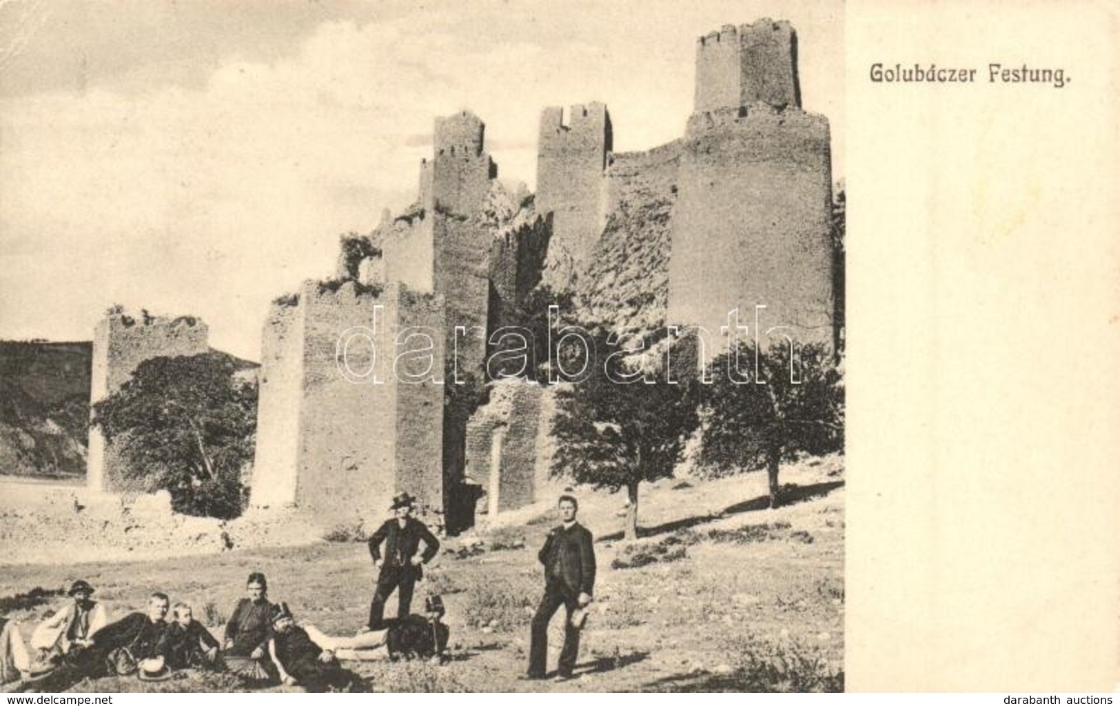 * T2/T3 Galambóc, Golubac; Várrom / Castle Ruins (EK) - Non Classés