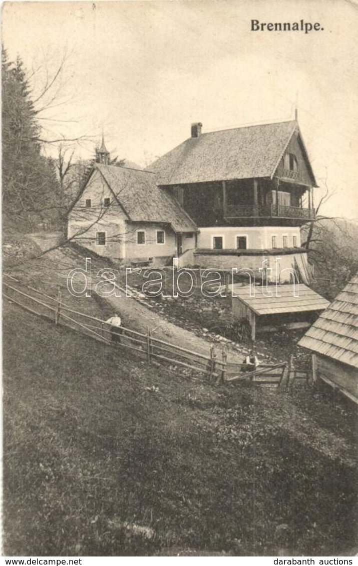 T2 Brennalpe, Reisalpe; Tourist House, B.K.W.I. 1621. - Non Classificati