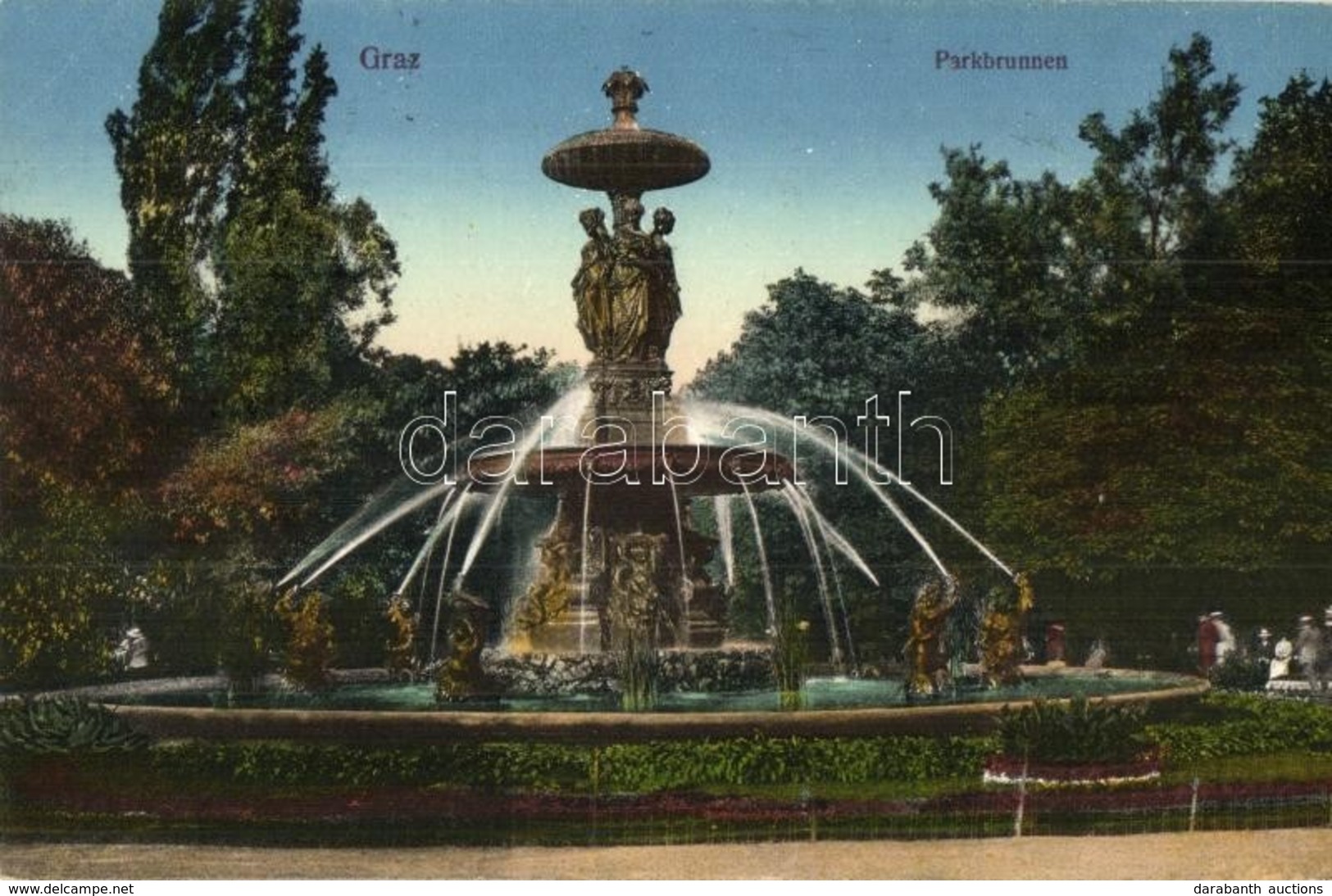 T2 Graz, Parkbrunnen / Fountain, Park - Non Classés