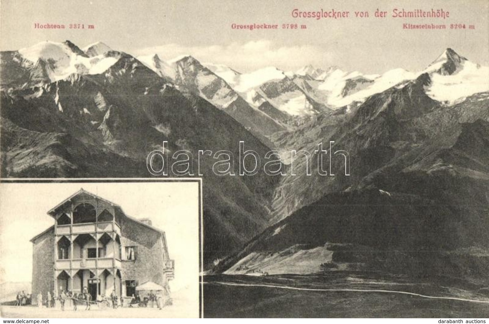 ** T1/T2 Grossglockner, Hotel Schmittenhöhe, Mountains - Non Classés