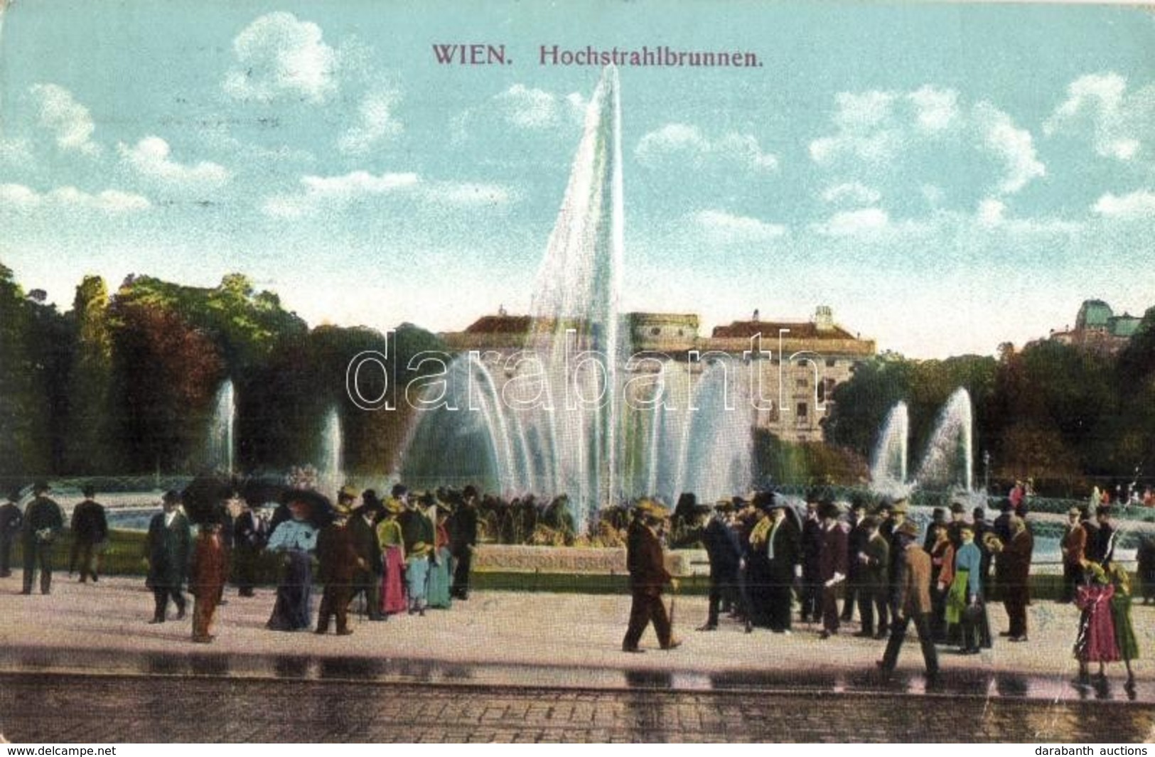 T2/T3 Vienna, Wien I. Hochstrahlbrunnen / Fountain (EK) - Non Classés