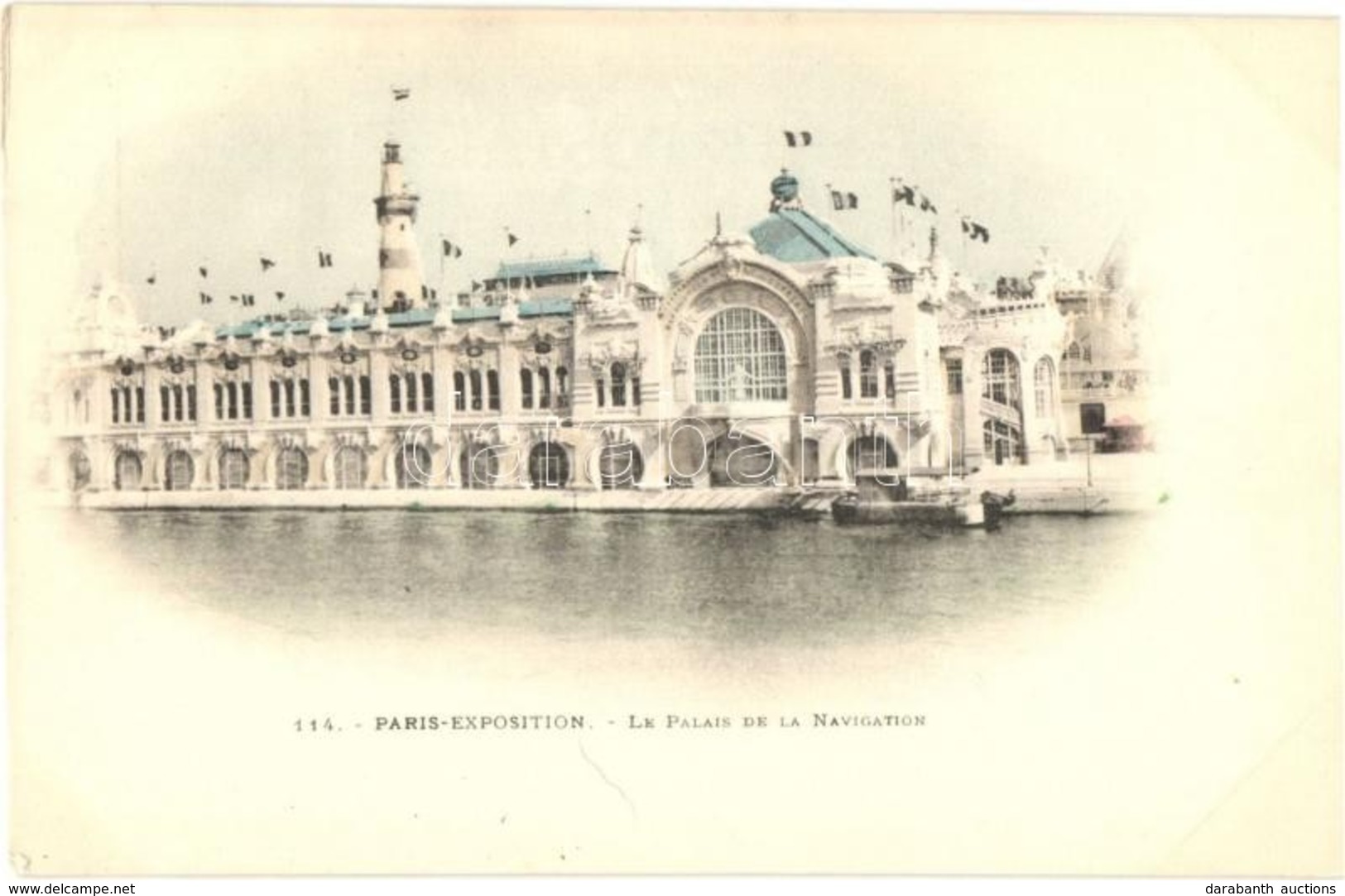 ** T2 1900 Paris, Exposition Universelle, Le Palais De La Navigation / Paris Internationial Exposition, Palace Of Naviga - Non Classés