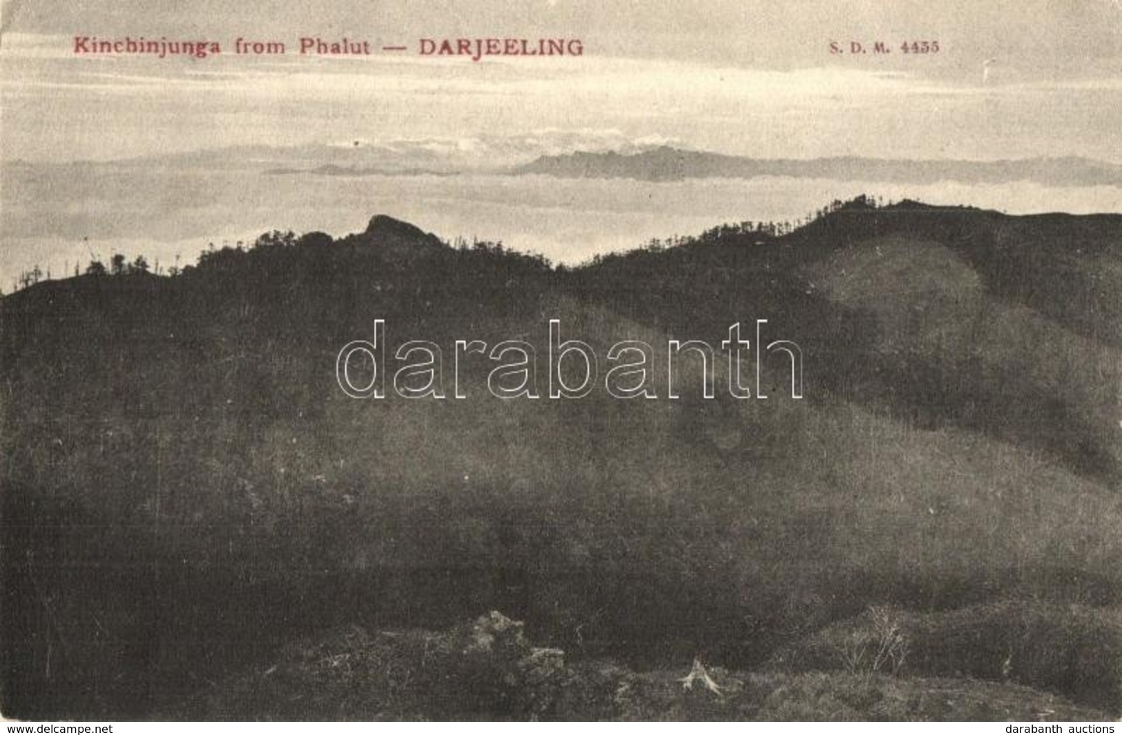 T2/T3 Darjeeling, Kangchenjunga From Phalut (EK) - Non Classés